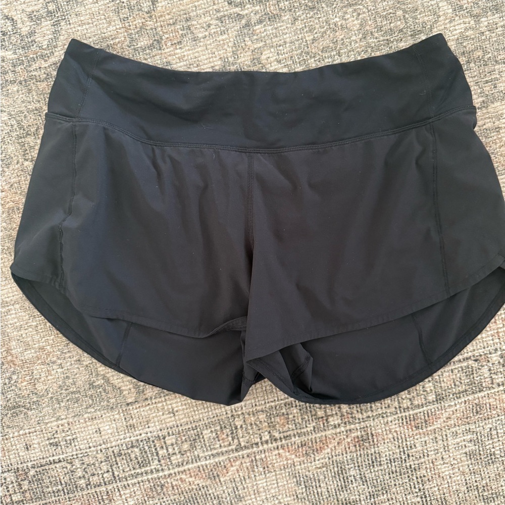 lululemon athletica Black Athletic Shorts